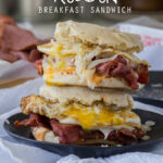 Reuben Breakfast Sandwich