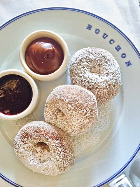 Beignets from Bouchon Bakery in the Venetian Las Vegas