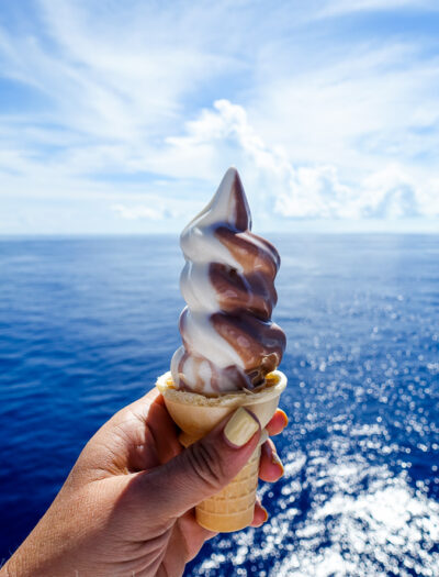 All you can eat ice cream on the Carnival Sunshine!