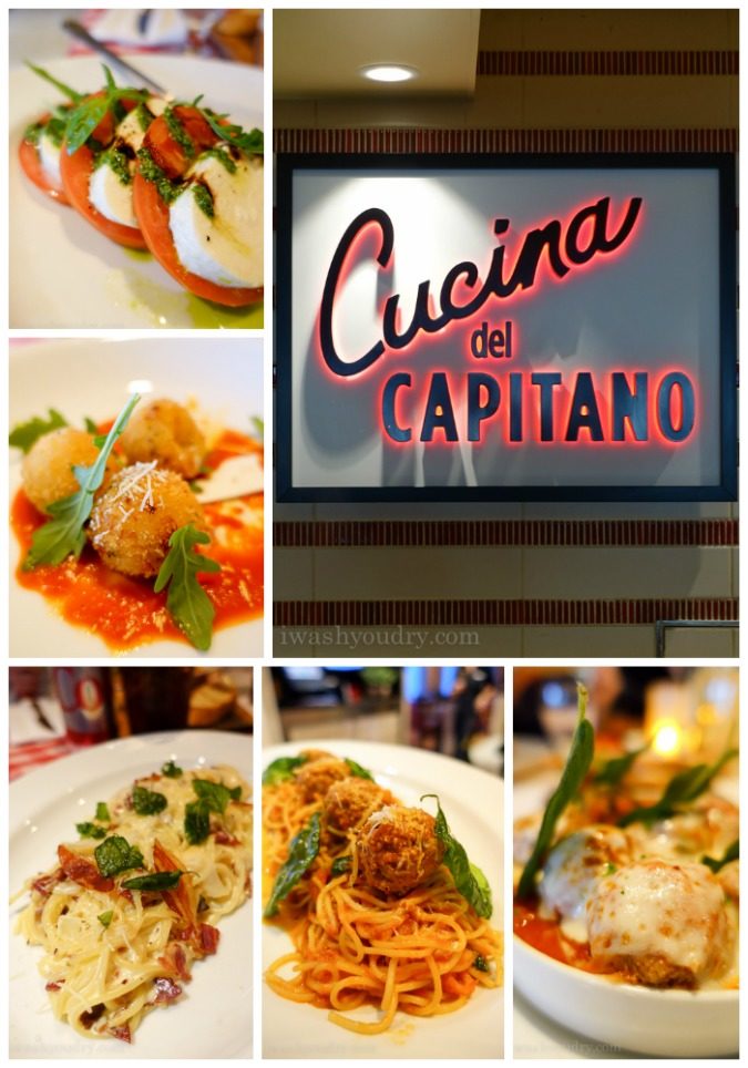 Cucina del Capitano on Carnival Sunshine