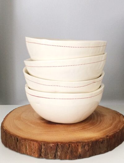 Customized Ceramic Cereal Bowls! What a great Christmas Gift Idea!