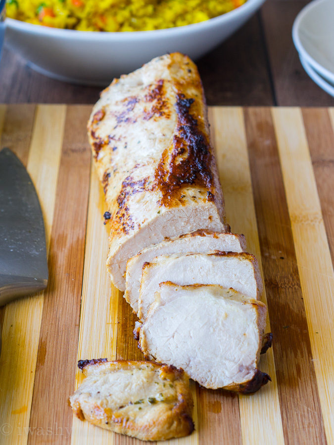 I never knew it was so easy to make a moist and tender pork tenderloin! This Lemon Garlic Pork Tenderloin is now a family favorite! 