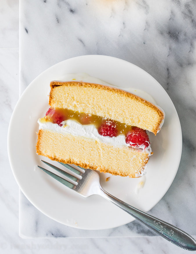 Come to mama! This Lemon Raspberry Stuffed Pound Cake is such an easy dessert recipe and tastes phenomenal! 