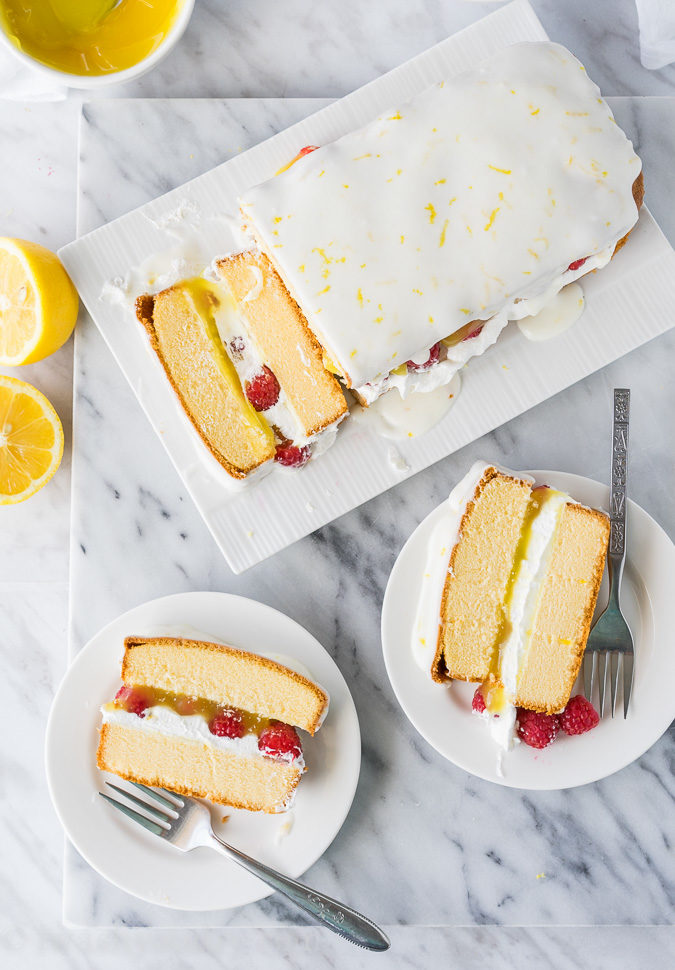 Come to mama! This Lemon Raspberry Stuffed Pound Cake is such an easy dessert recipe and tastes phenomenal! 