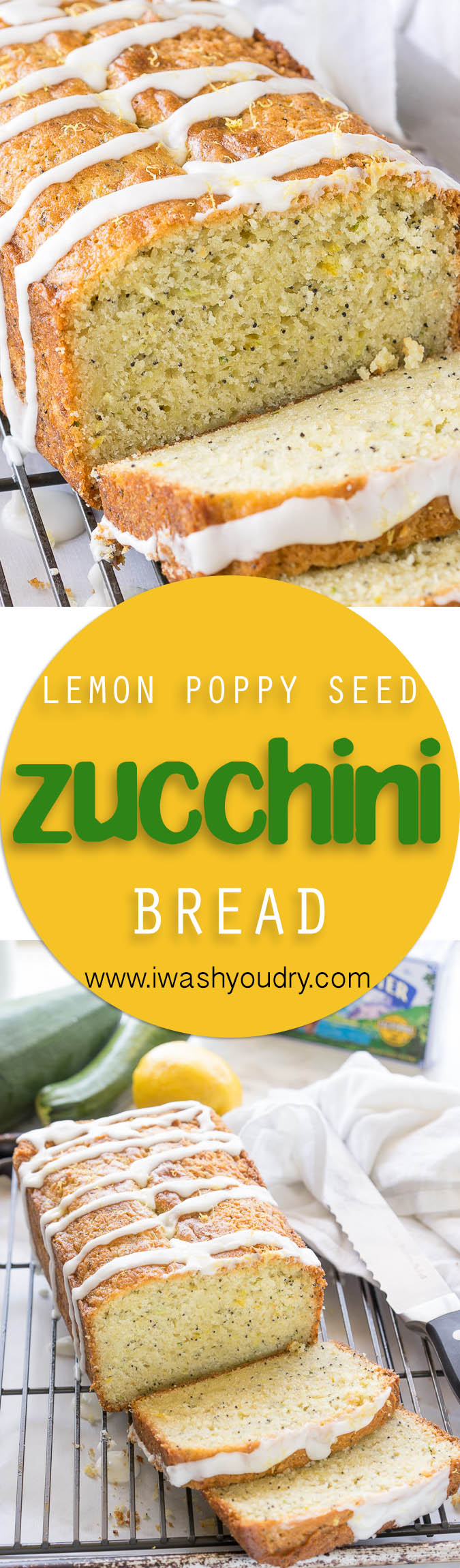 I've already made this Lemon Poppy Seed Zucchini Bread recipe 5 times! It's so good!