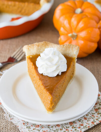 This award winning Pumpkin Pie Recipe is so good! Definitely the best pumpkin pie I've ever tasted!