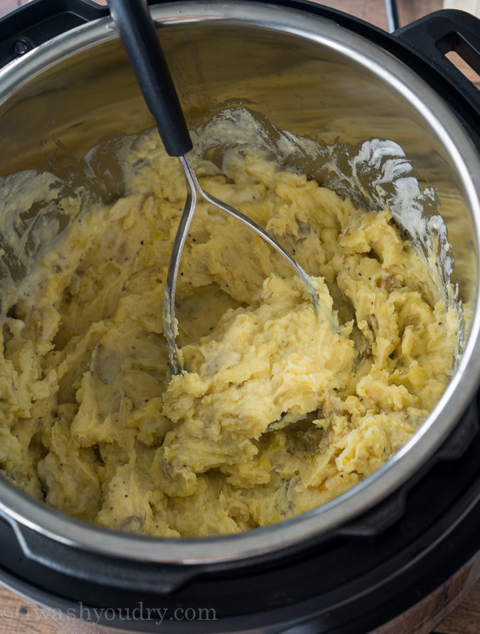 Mashed potatoes in the Instant Pot!