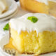 This Super Easy Lemonade Cake Recipe is so delicious! This is the perfect dessert for summer!