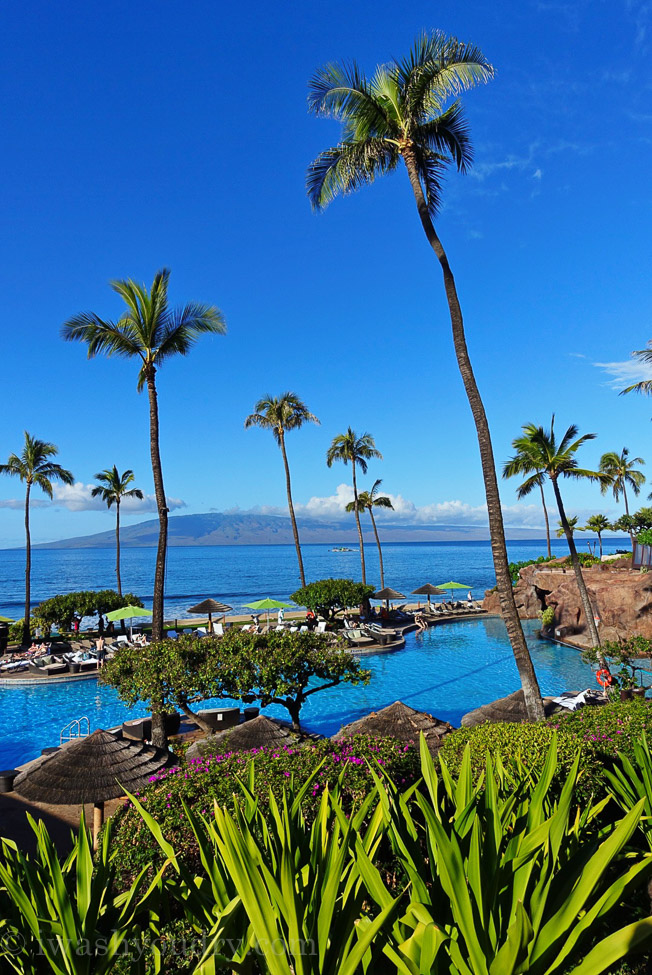 The Hyatt Regency Maui is located in Lahaina and is a super family friendly resort! 