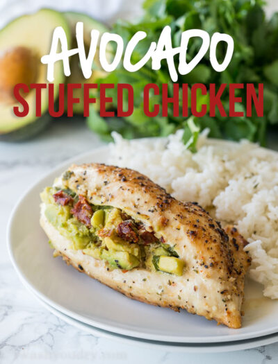 WINNER! My whole family LOVED these Avocado Stuffed Chicken Breasts! Super easy filling and the chicken was moist and delicious! Definitely a new family favorite chicken dinner recipe!