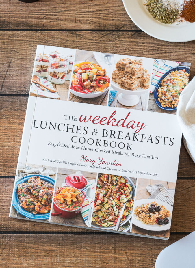 The Weeknight Lunches and Breakfasts Cookbook by Mary Younkin is perfect for quick and easy recipes!