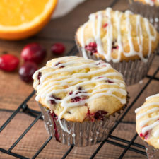 Drizzle a simple powdered sugar glaze over the top of each muffin for a little added sweetness.