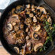 Garlic Mushroom Steaks Recipe