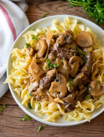 Homemade Beef Stroganoff Recipe