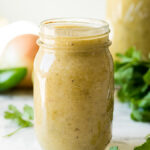 Easy Green Chile Enchilada Sauce Recipe