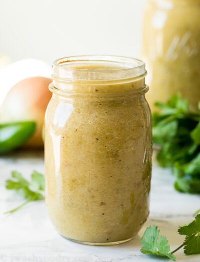 Easy Green Chile Enchilada Sauce Recipe