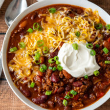 Instant Pot Chili Recipe