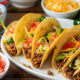 This Ground Beef Tacos Recipe is quick and easy with the most flavorful taco meat out there!