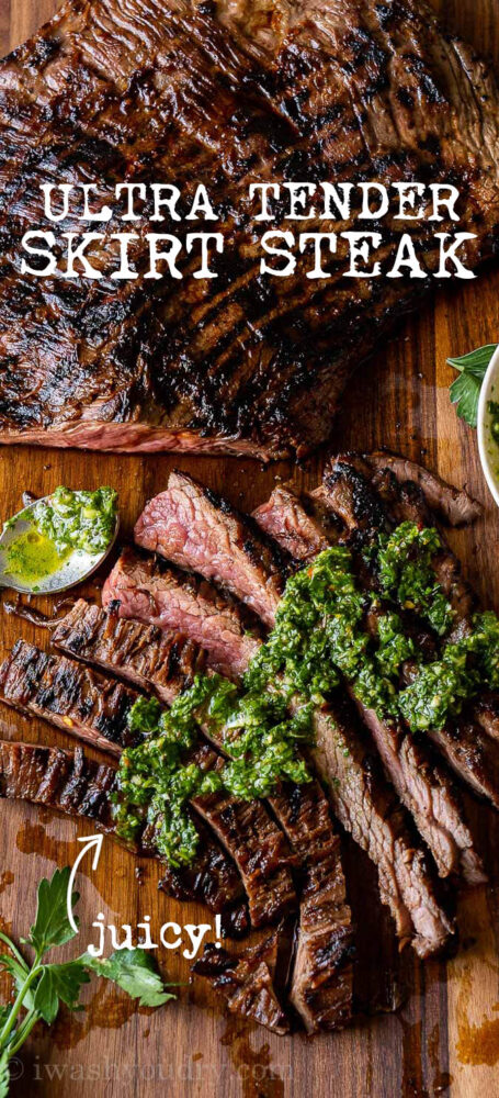 Grilled Skirt Steak recipe