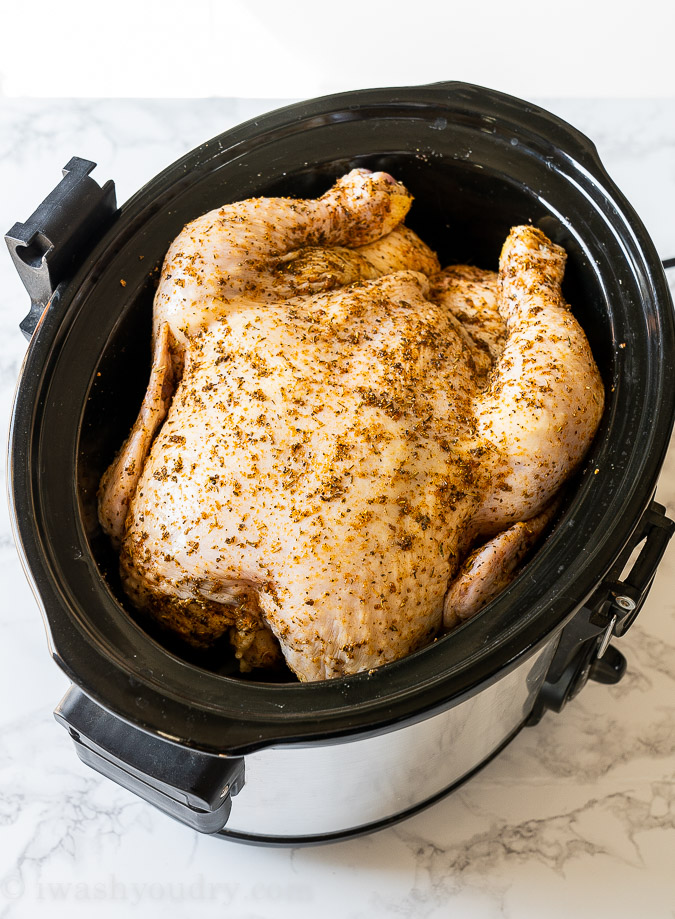 Slow Cooker Whole Chicken Recipe