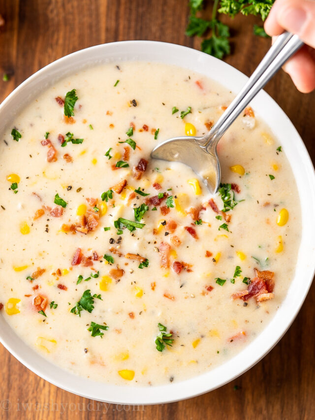 Instant Pot Corn Chowder Recipe