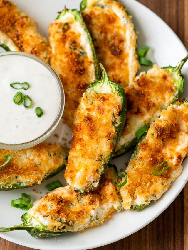 Air Fryer Jalapeno Poppers