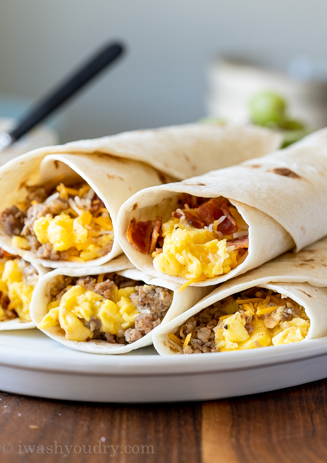 breakfast burrito recipe with bacon