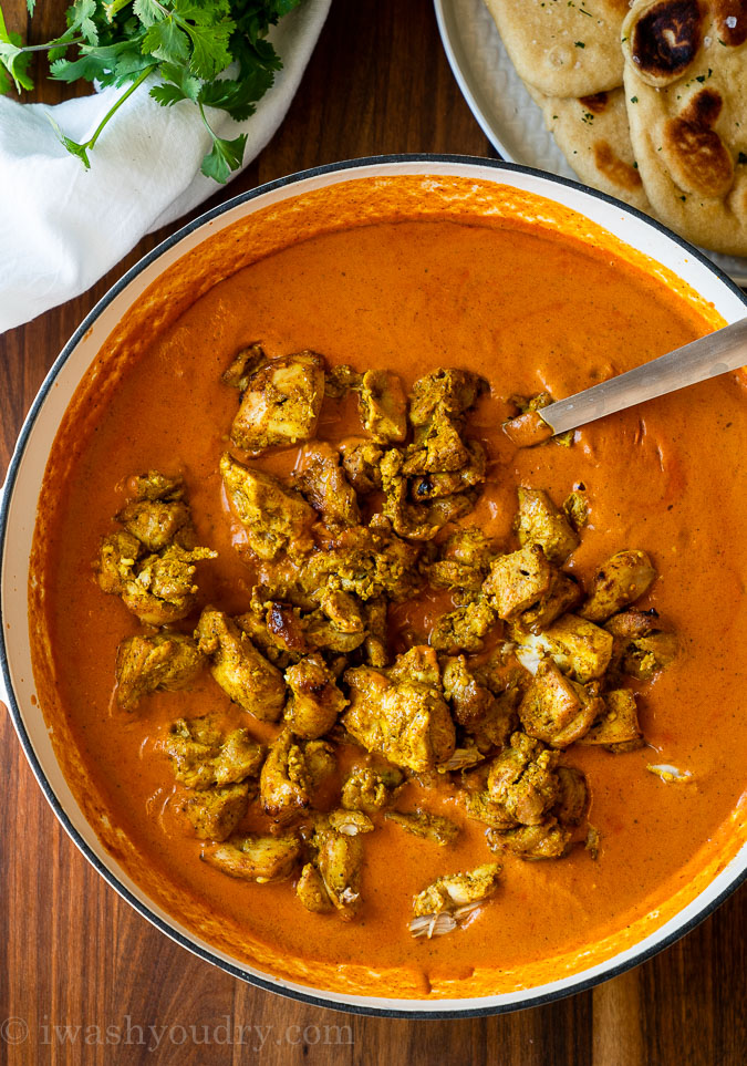 indian tikka masala with chicken