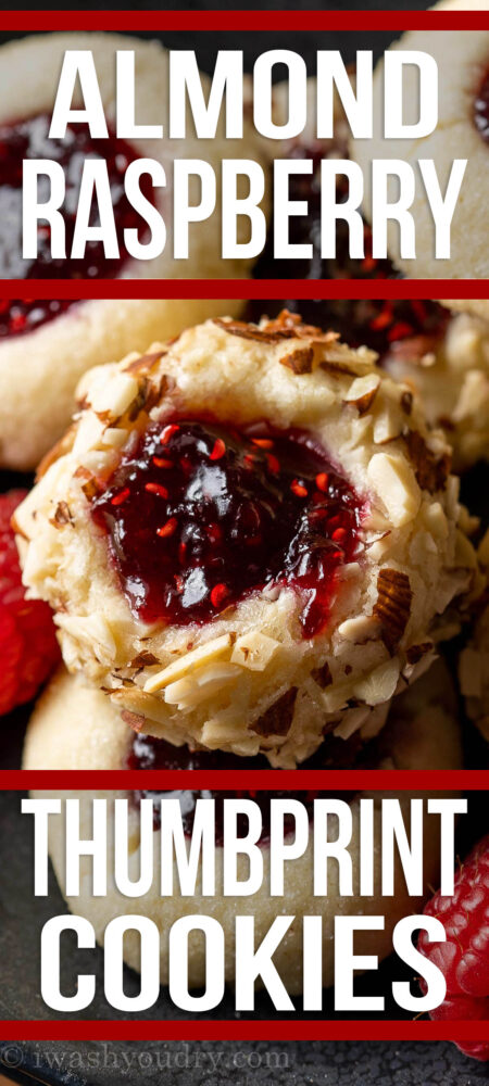 thumbprint raspberry cookies